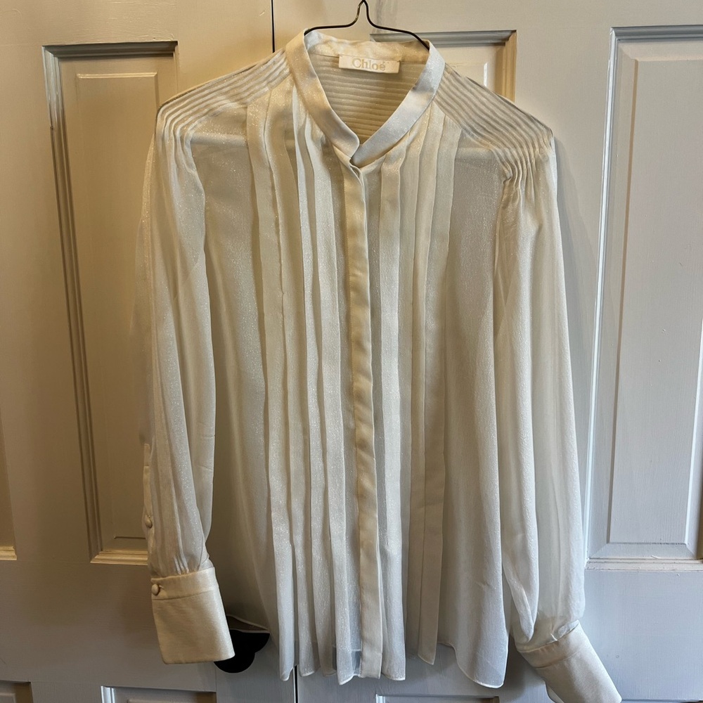 Chloe white Blouse